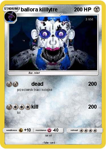 Pokemon ballora killlytre