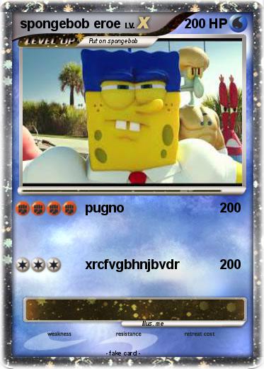 Pokemon spongebob eroe