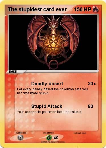 Pokemon The stupidest card ever