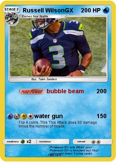 Pokemon Russell WilsonGX