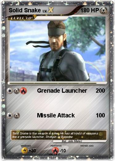 Pokemon Solid Snake