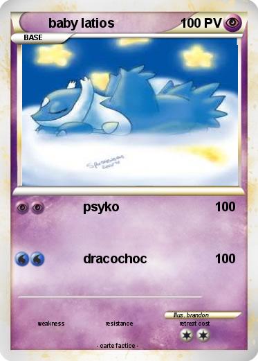 Pokemon baby latios