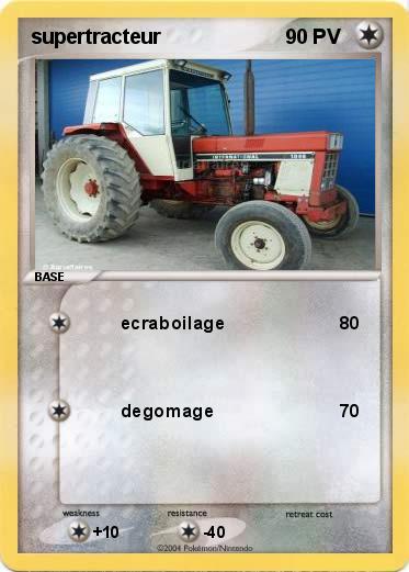 Pokemon supertracteur