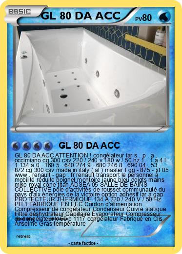 Pokemon GL 80 DA ACC