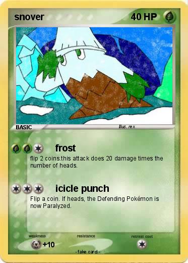 Pokemon snover
