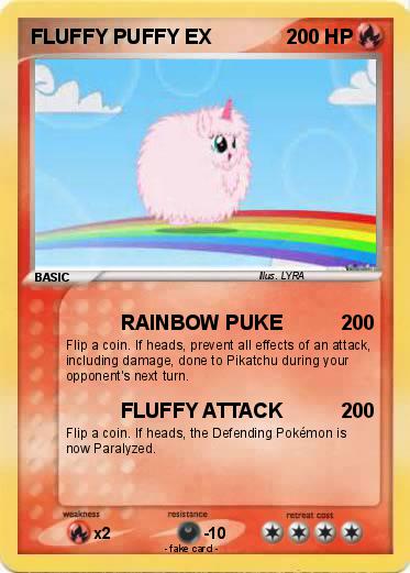 Pokemon FLUFFY PUFFY EX