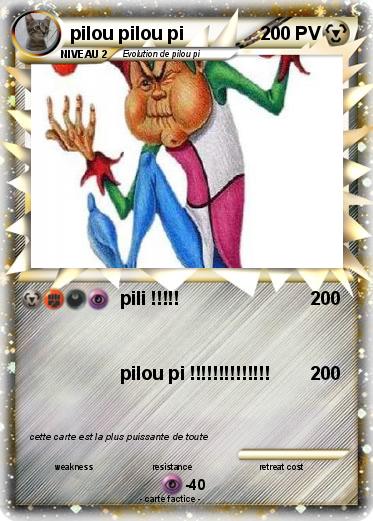 Pokemon pilou pilou pi