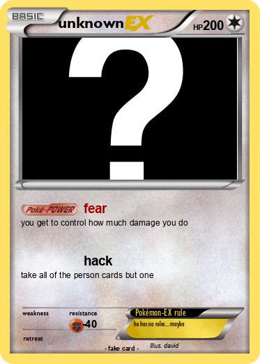 Pokemon unknown