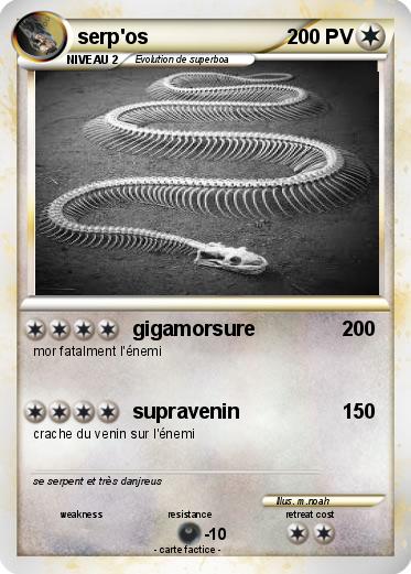 Pokemon serp'os