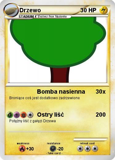 Pokemon Drzewo