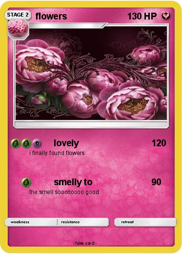 Pokemon flowers