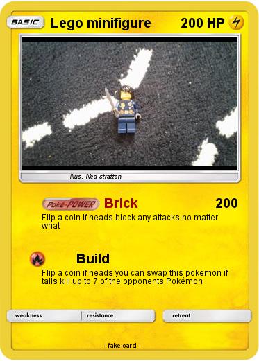 Pokemon Lego minifigure