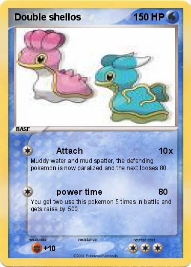 Pokemon Double shellos