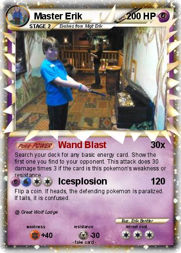 Pokemon Master Erik
