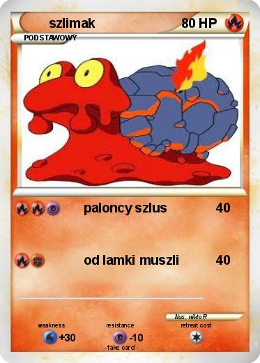 Pokemon szlimak