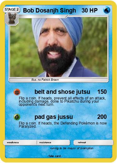 Pokemon Bob Dosanjh Singh