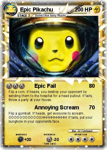 Pokemon Epic Pikachu
