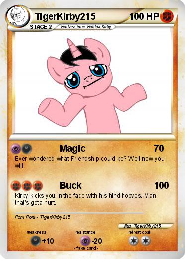 Pokemon TigerKirby215