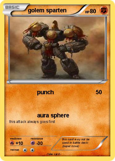 Pokemon golem sparten