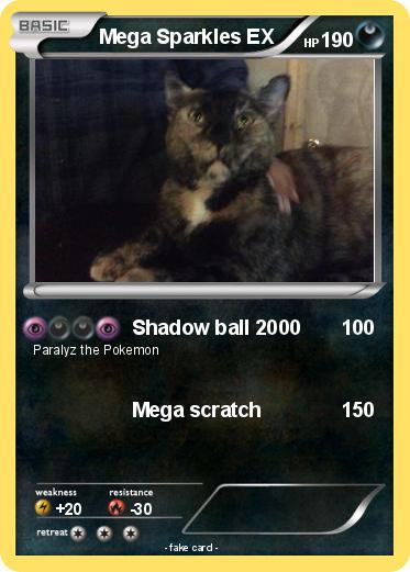 Pokemon Mega Sparkles EX