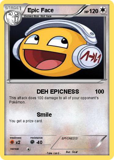 Pokemon Epic Face
