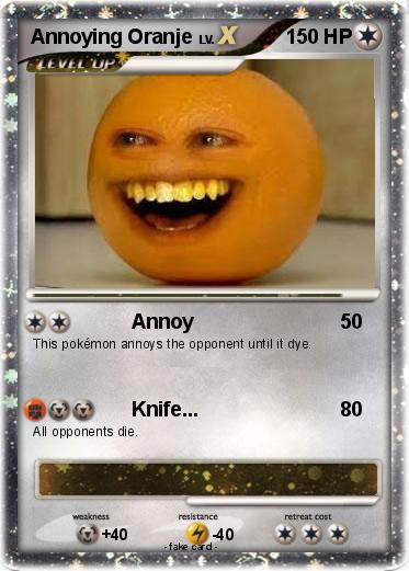 Pokemon Annoying Oranje
