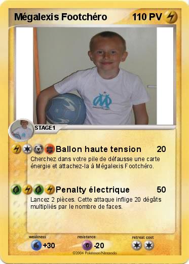 Pokemon Mégalexis Footchéro