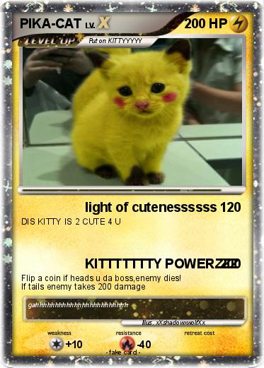 Pokemon PIKA-CAT