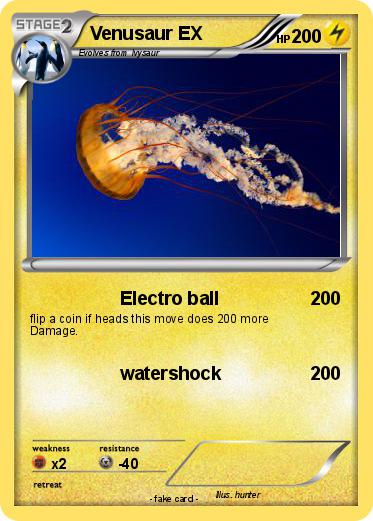 Pokemon Venusaur EX