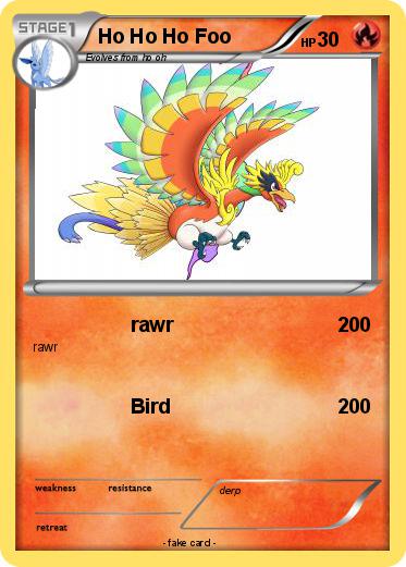 Pokemon Ho Ho Ho Foo