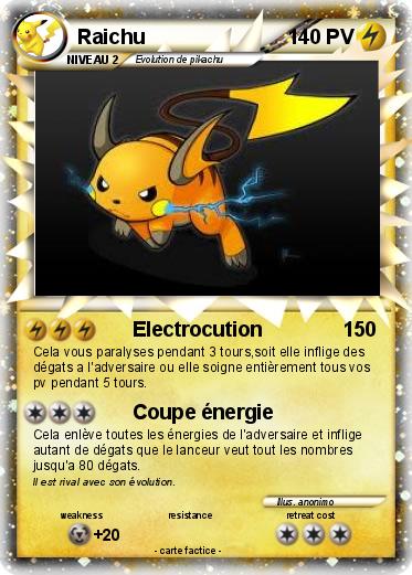 Pokemon Raichu