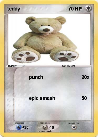 Pokemon teddy