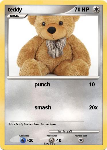 Pokemon teddy