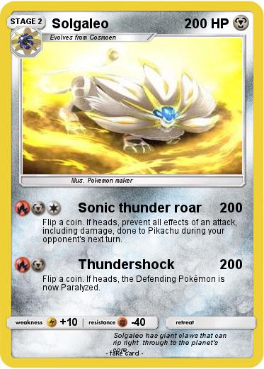 Pokemon Solgaleo