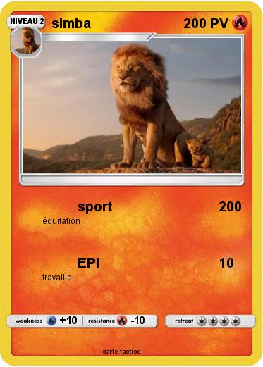 Pokemon simba