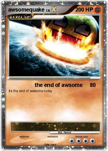 Pokemon awsomequake