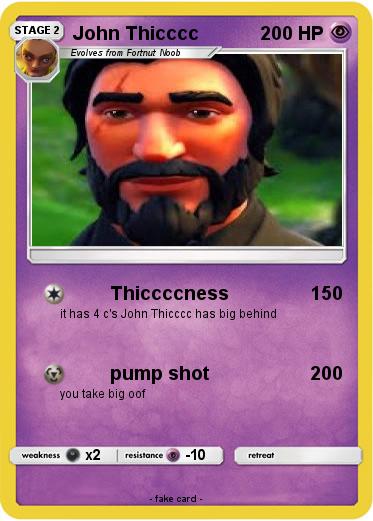 Pokemon John Thicccc