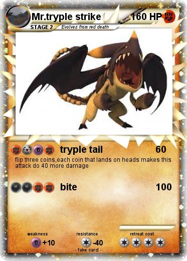 Pokemon Mr.tryple strike