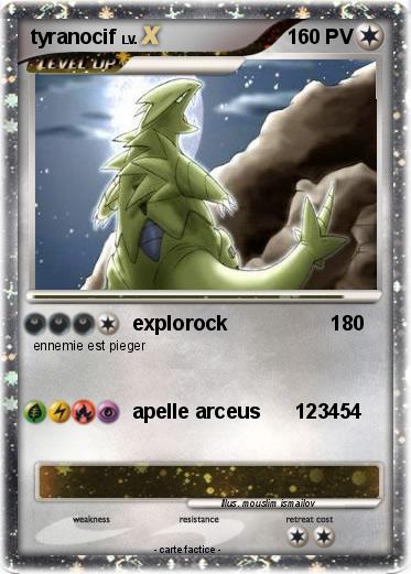 Pokemon tyranocif