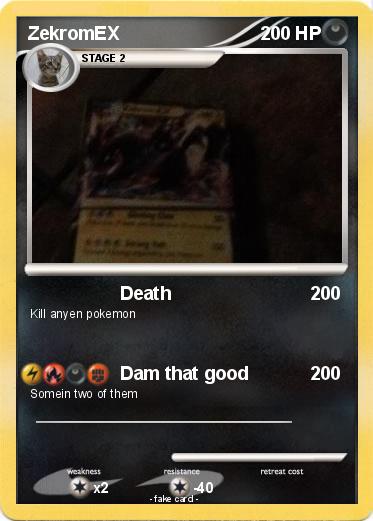 Pokemon ZekromEX