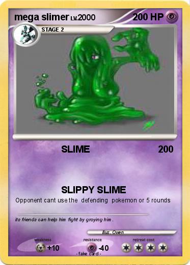 Pokemon mega slimer