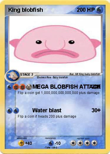 Pokemon King blobfish
