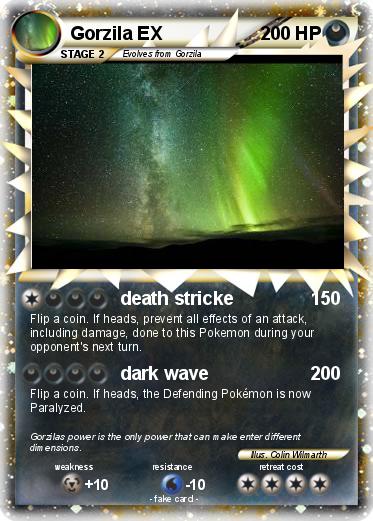 Pokemon Gorzila EX