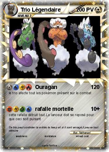 Pokemon Trio Légendaire