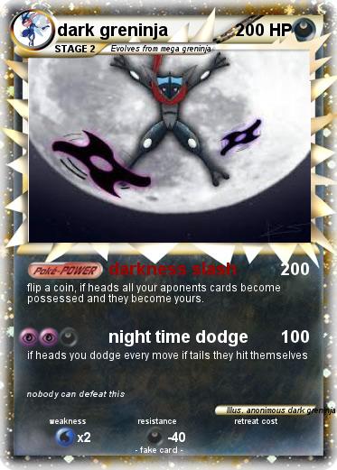 Pokemon dark greninja