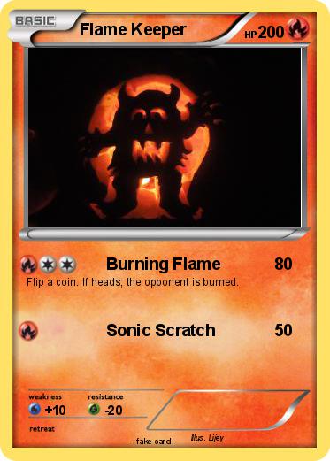 Pokemon Flame Keeper