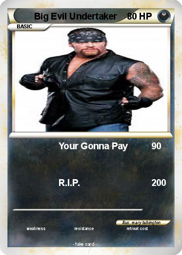 Pokemon Big Evil Undertaker