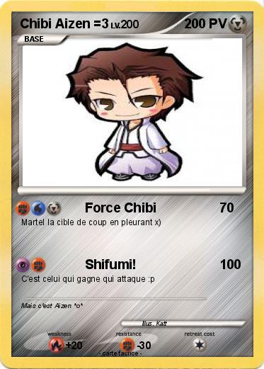 Pokemon Chibi Aizen =3