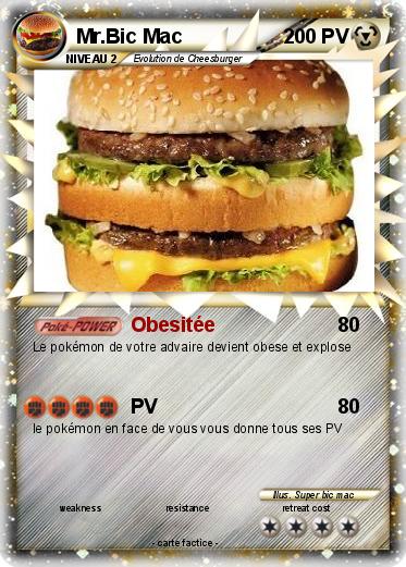 Pokemon Mr.Bic Mac