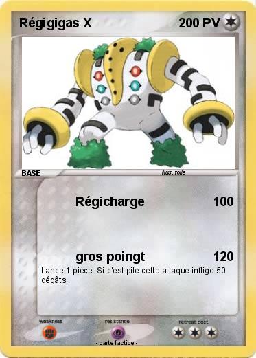 Pokemon Régigigas X